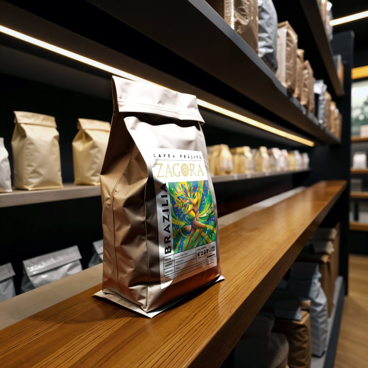 Brazilia - Light Roast - ZAGORA - Prajitorie de Cafea