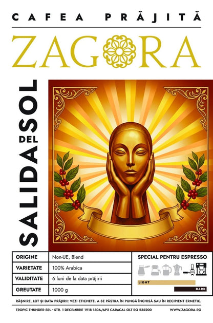 Salida del Sol - Light Roast - ZAGORA - Prajitorie de Cafea